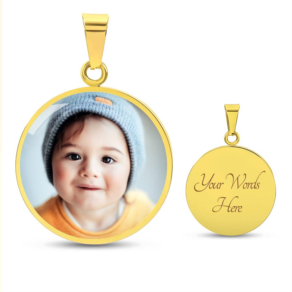 Personalized Photo Necklace