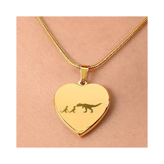 Surprise your loved one by giving them this sweet Engraved Heart Necklace! It's a classic and heartfelt jewelry piece that is sure be treasured.&nbsp;