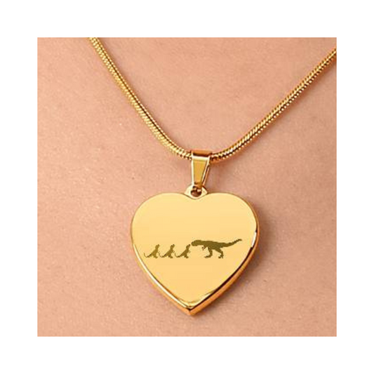 Surprise your loved one by giving them this sweet Engraved Heart Necklace! It's a classic and heartfelt jewelry piece that is sure be treasured.&nbsp;