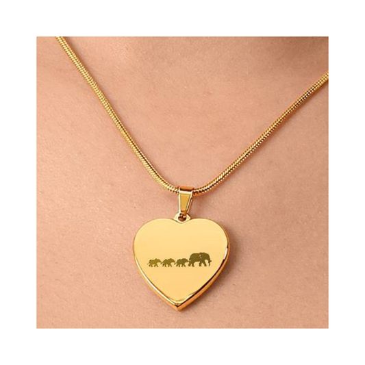 Surprise your loved one by giving them this sweet Engraved Heart Necklace! It's a classic and heartfelt jewelry piece that is sure be treasured