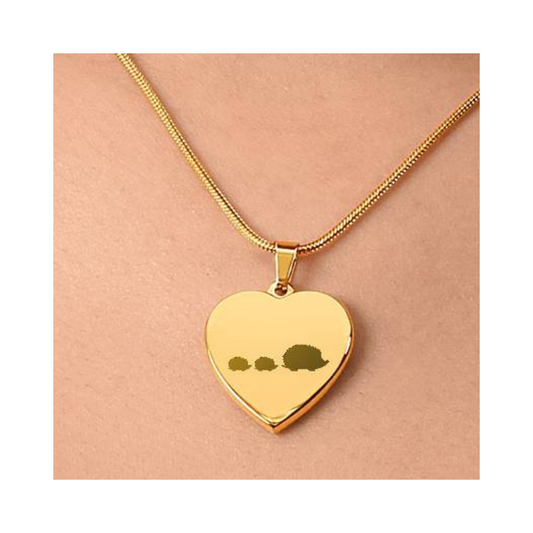 Surprise your loved one by giving them this sweet Engraved Heart Necklace! It's a classic and heartfelt jewelry piece that is sure be treasured.&nbsp;