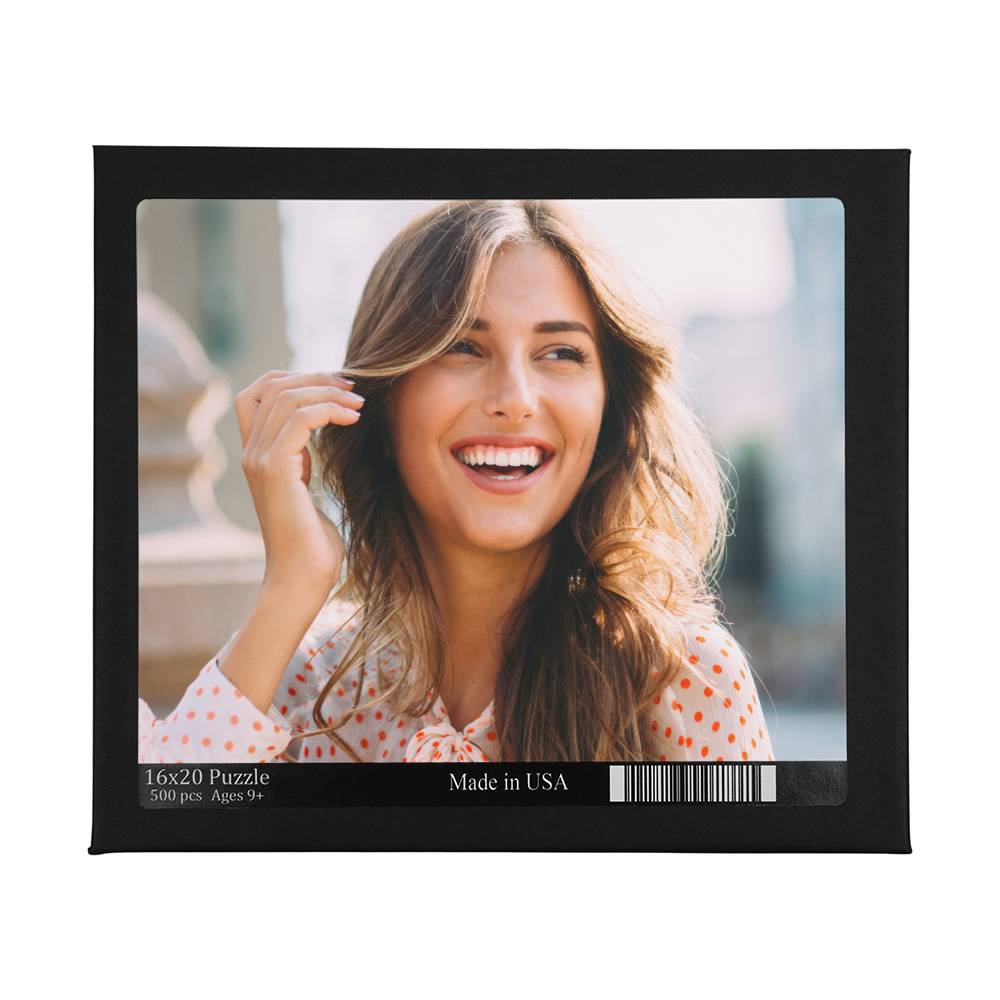 Custom Photo Upload Jigsaw Puzzle 500 Piece, Personalized Photo Puzzle