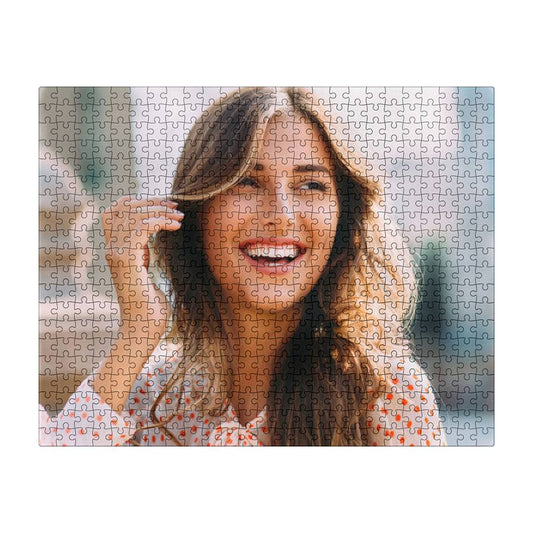 Custom Photo Upload Jigsaw Puzzle 500 Piece, Personalized Photo Puzzle